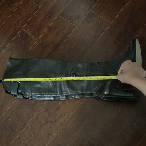 Brand new Sam Edelman black leather OTK boots size 6 - Picture 8 of 8